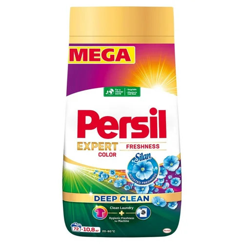 Пральний порошок Persil Expert Color Deep Clean Свіжість від Silan автомат 10,8кг