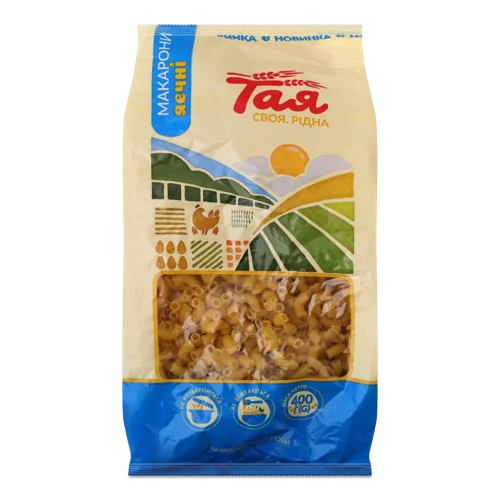 Ріжки Яєчні В/ґ Тая, 400 Г