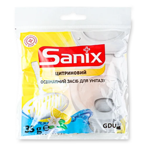 Засіб Для Унітазу Sanix Цитриновий Освіжаючий В, в/с