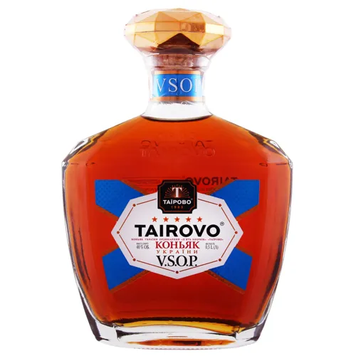 Коньяк 0.5л 40% 5 зірок V.S.O.P. Tairovo пл