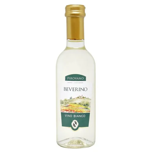 Вино Pirovano Beverino Bianco біле сухе 10,5% 250мл