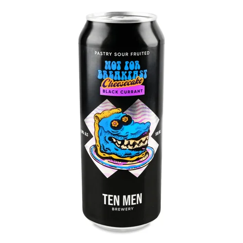 Пиво Ten Men Brewery Black Currant Cheesecake напівтемне,500мл