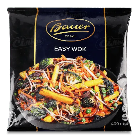 Суміш овочева Bauer Easy Wok 400г