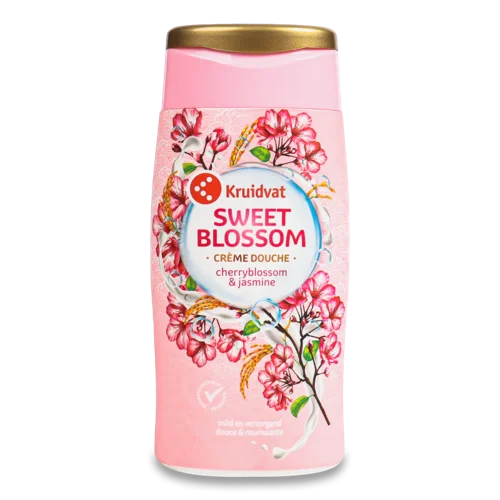 Крем-гель Для Душу Sweet Blossom Kruidvat, 300мл
