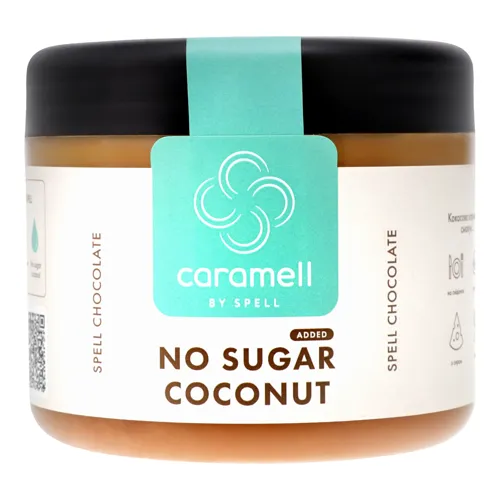 Паста кондитерська без цукру Caramell Coconut Spell 500г