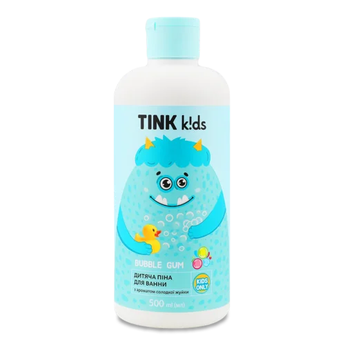 Дитяча Піна для Ванни Bubble Gum, 500 мл, Tink k!ds