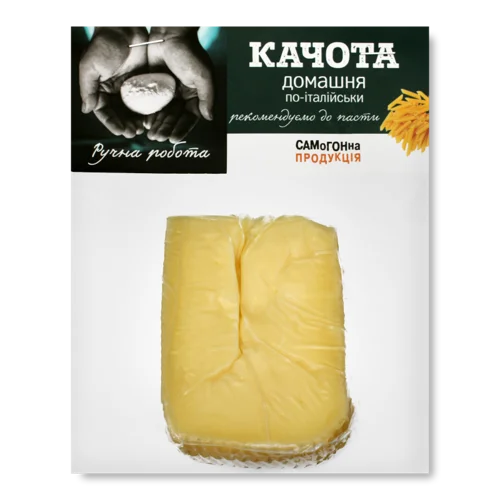Сир Качота Домашня По-Італійськи М'яка, м/у, 0.16 кг