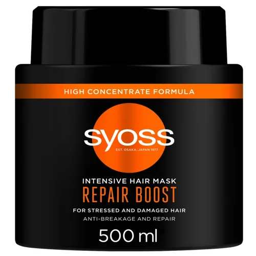 Маска для пошкодженого волосся Syoss Repair Boost  інтенсивна 500мл