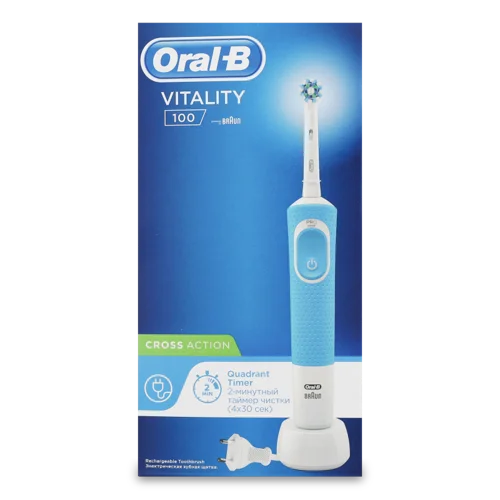 Електрична Зубна Щітка Cross Action Vitality 100 Braun Oral-B, 1шт