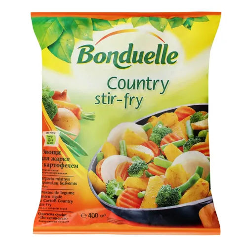 Суміш овочева заморожена По-селянськи Bonduelle м/у 400г
