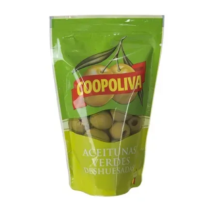 Оливки зелені 200г Coopoliva без консервантів ПЕТ/пак