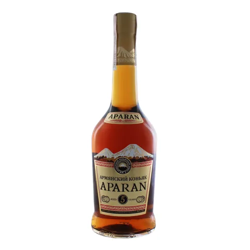 Коньяк вірменський п'ятирічний Aparan 0.5л 40%
