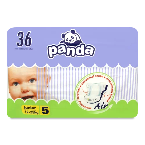 Підгузки Panda Junior 36шт /Bella/ в/ґ