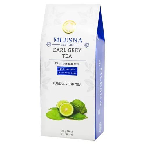 Чай чорний «Mlesna» Earl Grey 15шт 30г