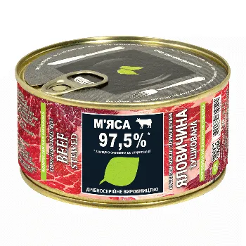 Яловичина Zdorovo тушкована 325г