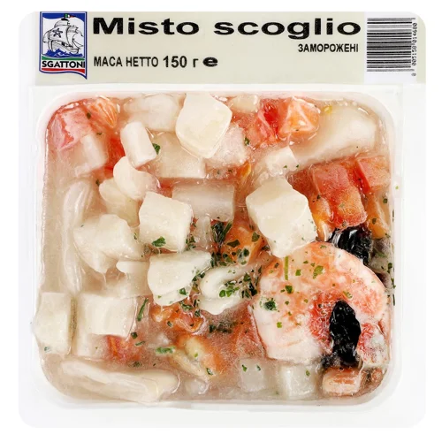 Мікс морепродуктів Misto scoglio SGATONNI 150г