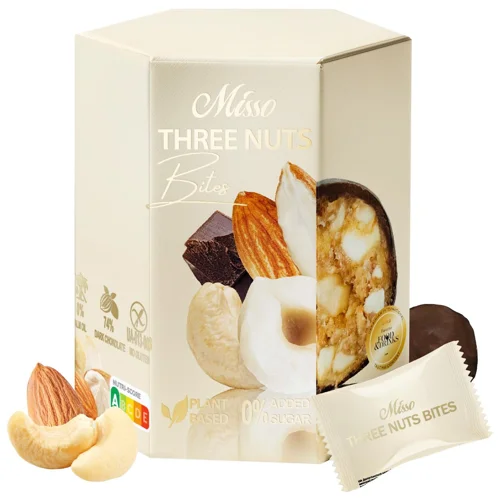 Цукерки Misso Три горіхи 180г