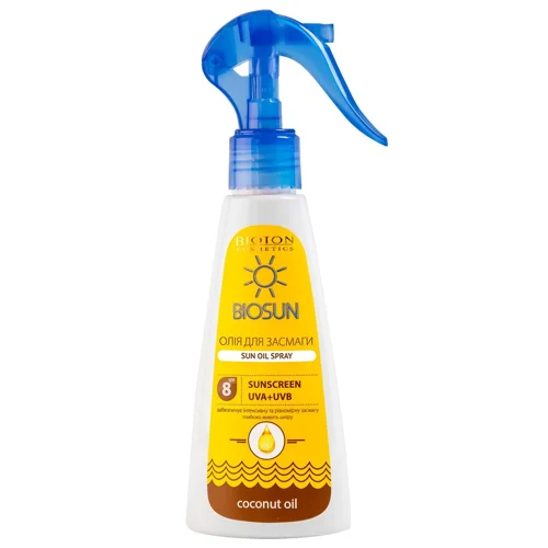 Олія BioSun для засмаги SPF8 150мл