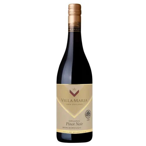 Вино Villa Maria Cellar Selection Organic Pinot Noir червоне сухе 13% 0,75л