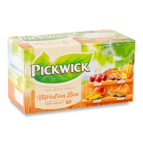 Чай Чорний Ароматизований Асорті Зі Шматочками Фруктів, к/у 20х1.5г