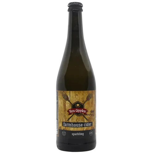 Сидр Rex Apples Farmhouse яблучний сухий 4-4,5% 0,75л