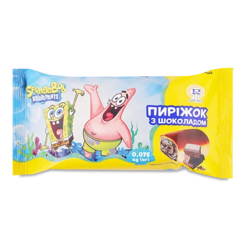 Пиріжок Шоколадний В/ґ, 0.075 Кг