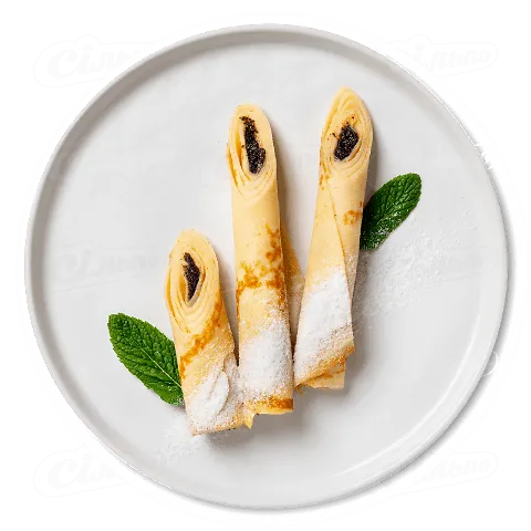 Млинці з маком в упаковці, кг