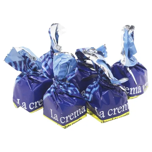 Цукерки Бісквіт-Шоколад La crema шоколадні