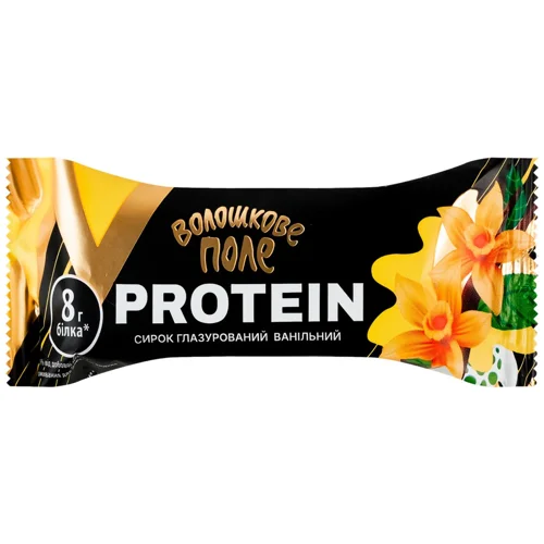 Сирок глазурований Волошкове Поле Protein з ароматом ваніліну 18% 36г