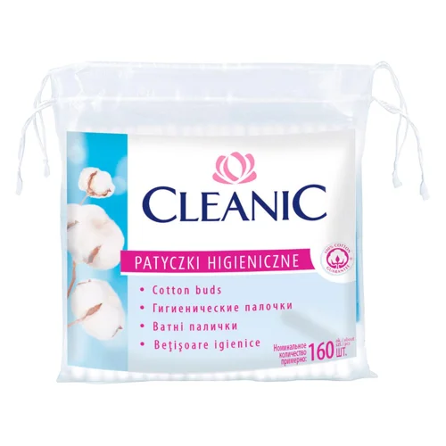 Палички ватні Cleanic 160шт