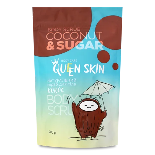 Скраб Для Тіла Кокос Queen Skin, Вищого Ґатунку, 200г