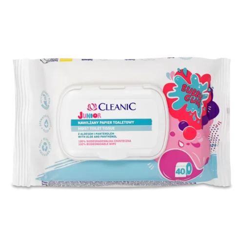 Вологий туалетний папір Cleanic Junior