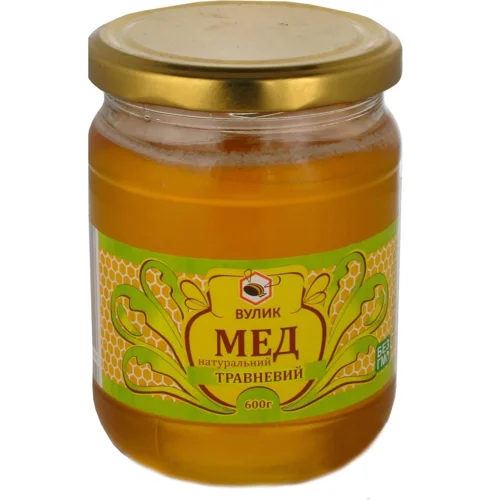 Мед Вулик натуральний травневий,600г