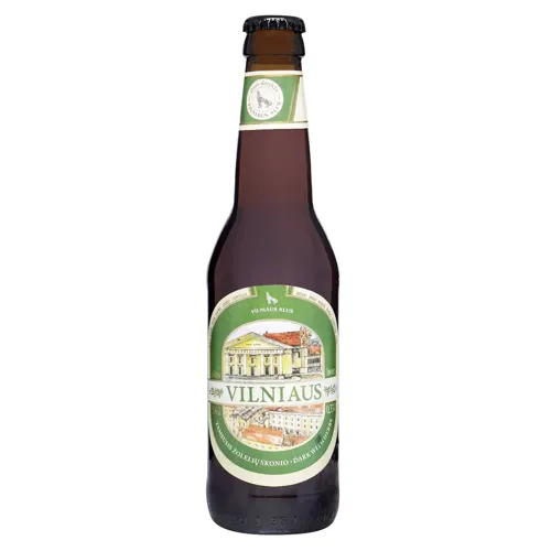 Пиво Vilniaus Alus Dark with Herbs темне з травами 5,6% 0,33л