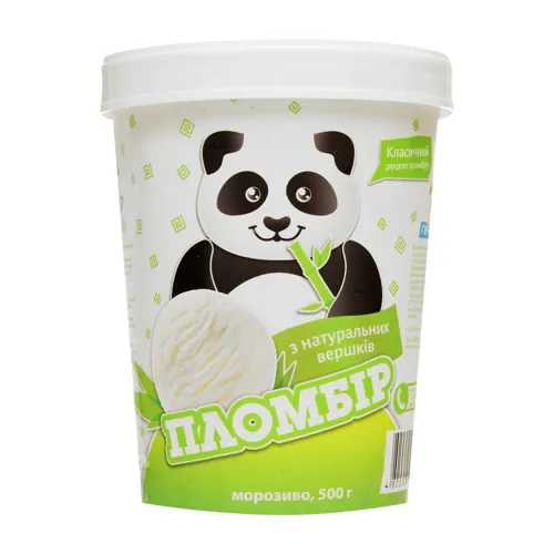 Морозиво 15% пломбір Геркулес відро 500г