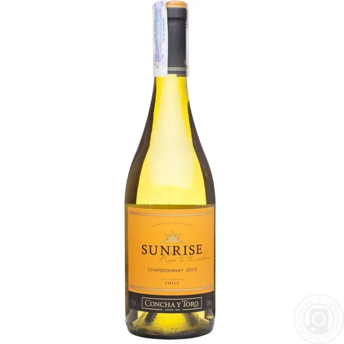Вино Sunrise Chile Шардоне біле сухе 12% 0,75л