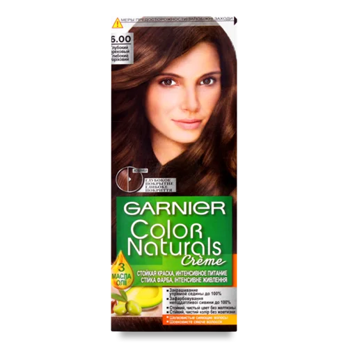 Фарба Для Волосся Color Naturals Тон 6.00, Вищого Ґатунку