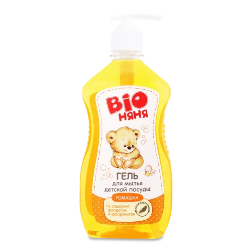 Гель для миття дитячого посуду Ромашка Bio Няня, 500 мл