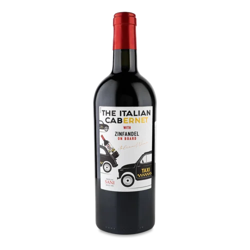 Вино Червоне Сухе Купажоване The Italian Cab Principi Sani 750мл 15%