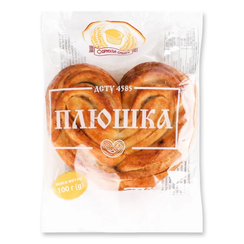 Плюшка Вищого Ґатунку Формула Смаку, м/у 100г