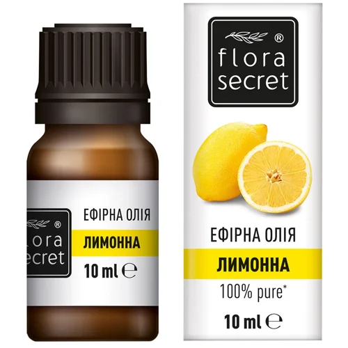 Олія ефірна Flora Secret лимонна 10мл