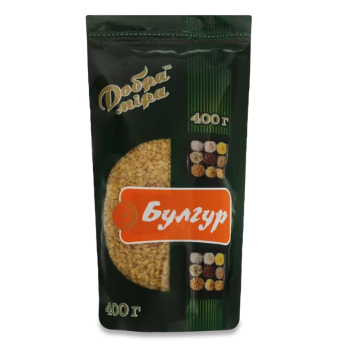 Булгур Вищого Ґатунку, Пакування 400г