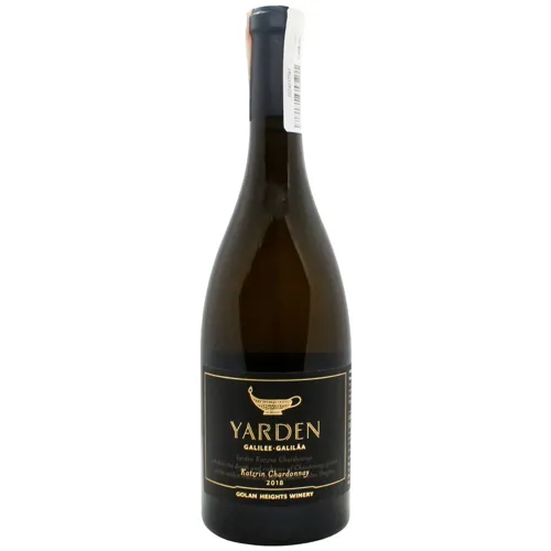 Вино Yarden Katzrin Chardonnay біле сухе 14,5% 0,75л
