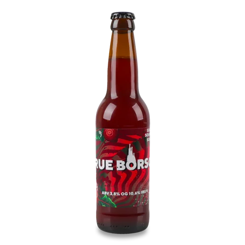 Пиво Нефільтроване Непастеризоване Особливе True Borsch Sour Red Cat Brewery, 0.33л, 3.8%