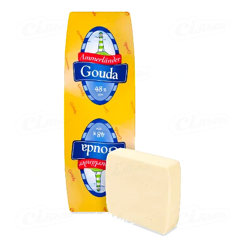 Сир Ammerlander Гауда 48% коров'яче молоко, 1 кг