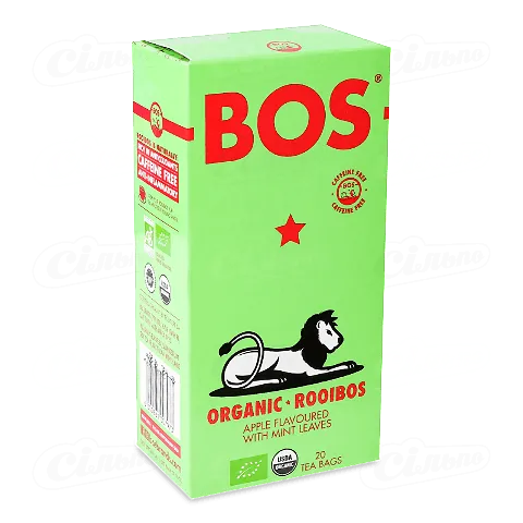 Чай Bos «Ройбуш» яблуко-м'ята, 50г