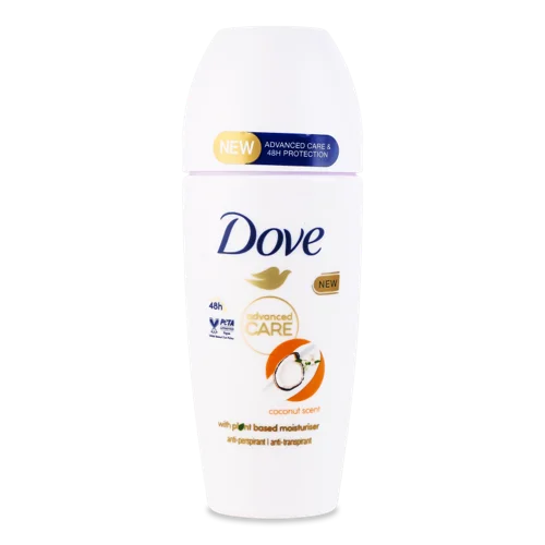 Антиперспірант Кульковий Advanced Care Dove з Кокосовим Ароматом 50мл