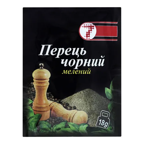 Перець чорний Семерка 18г мелен.