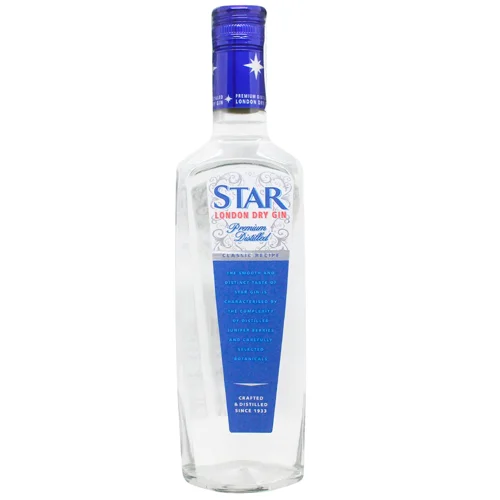 Джин Star London Dry 37,5% 0,7л