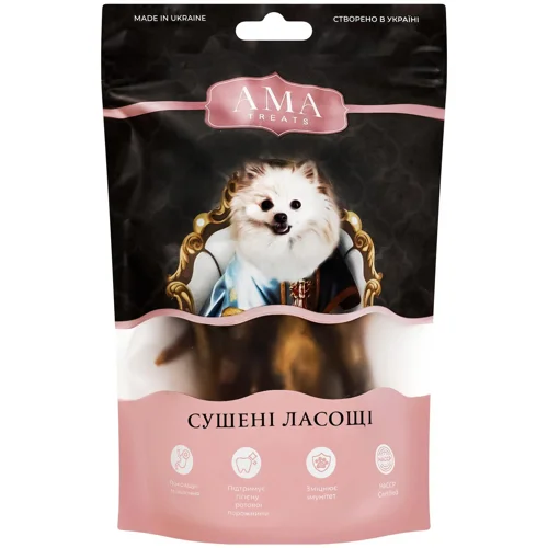 Ласощі для собак AMA Лапа куряча 5шт